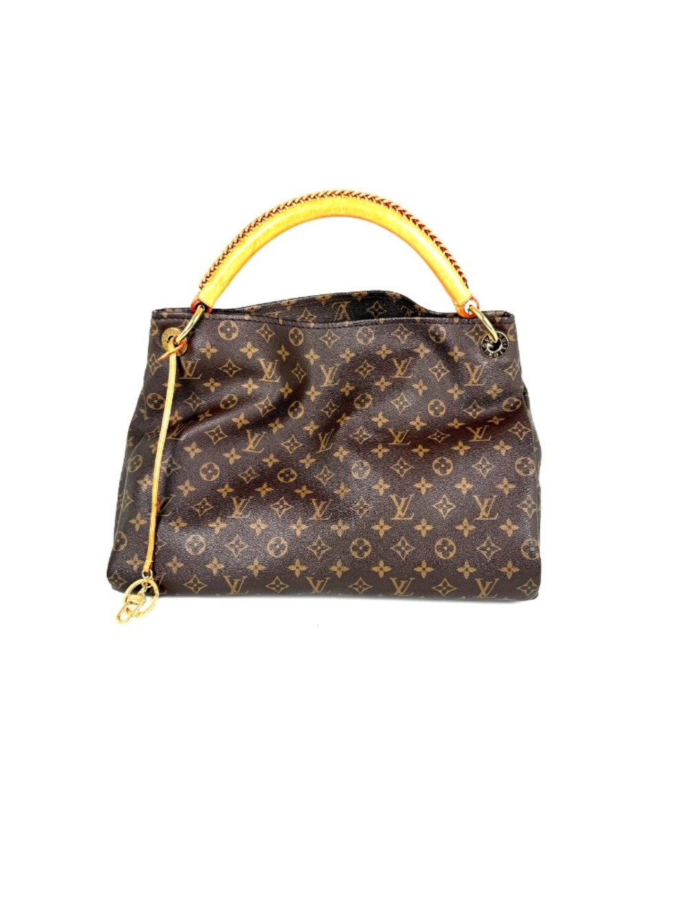 LOUIS VUITTON Artsy MM Monogram Canvas Brown Tote Shoulder Bag - Picture 4 of 15